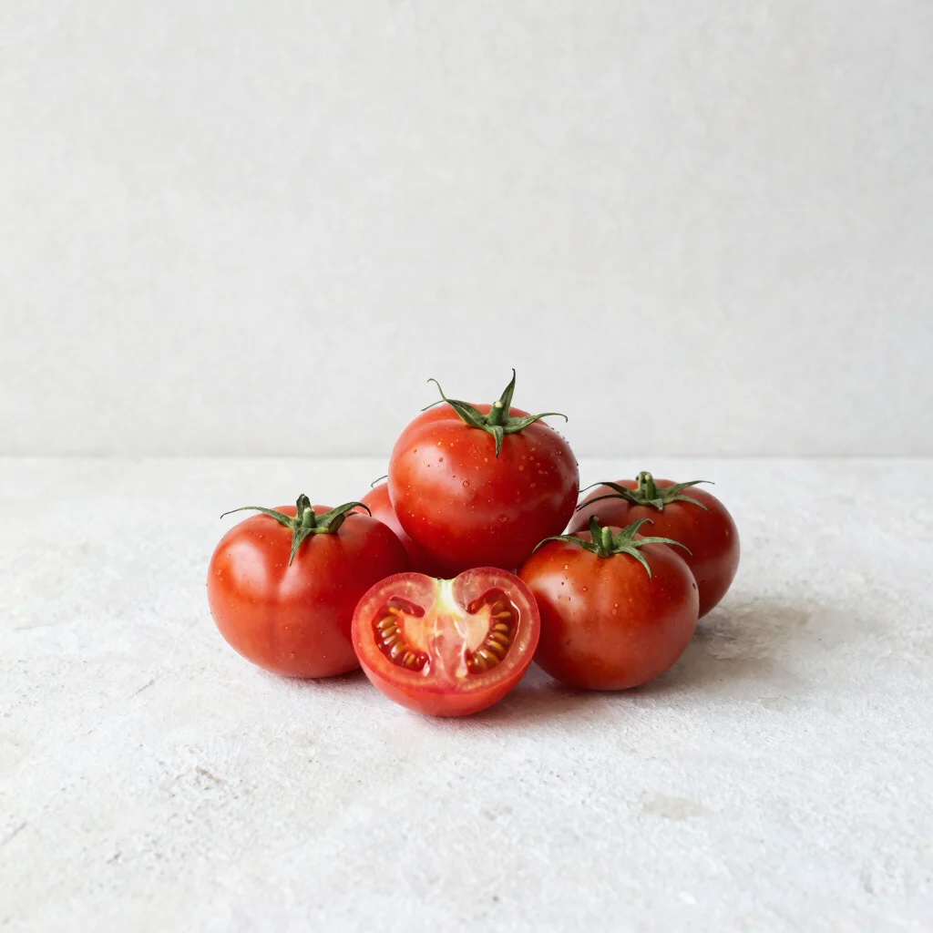 Sunlit Heirloom Tomatoes